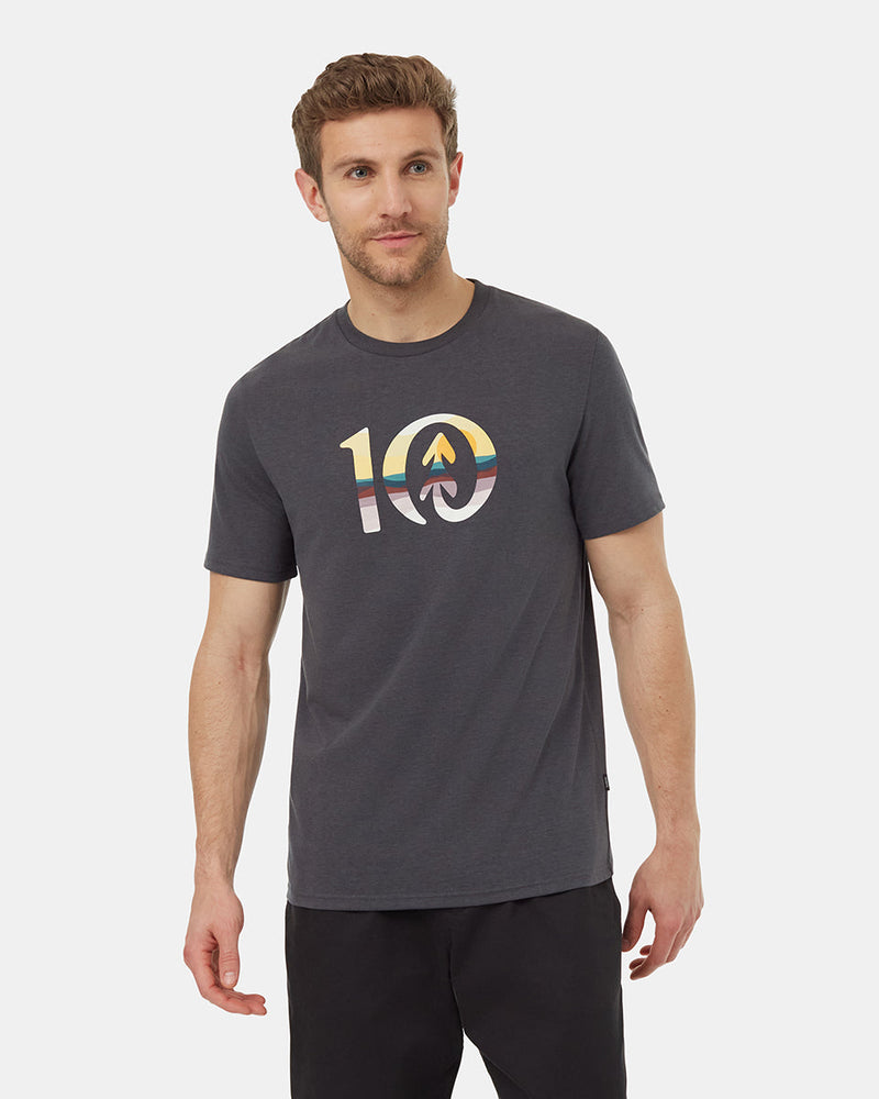 Grey-Crew-Neck-Graphic-Shortsleeve-T-Shirt