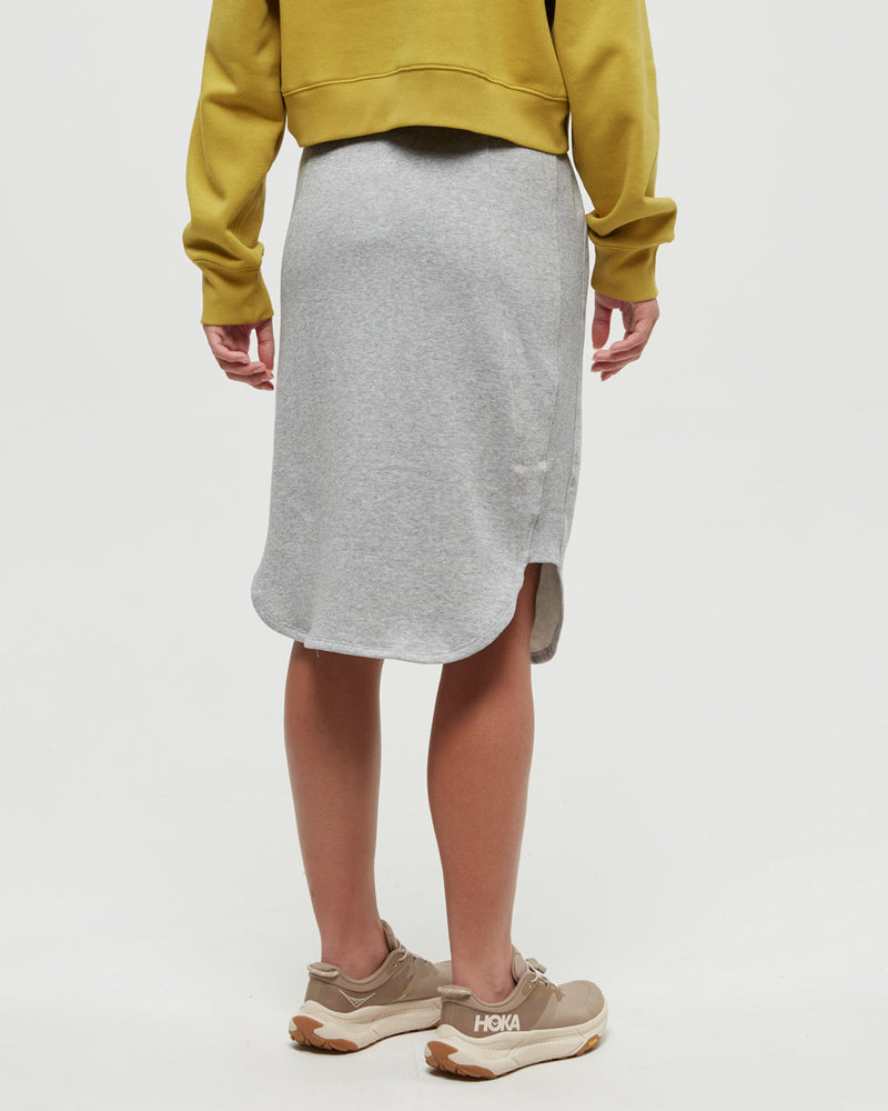 Grey-High-Rise-TreeFleece-Skirt