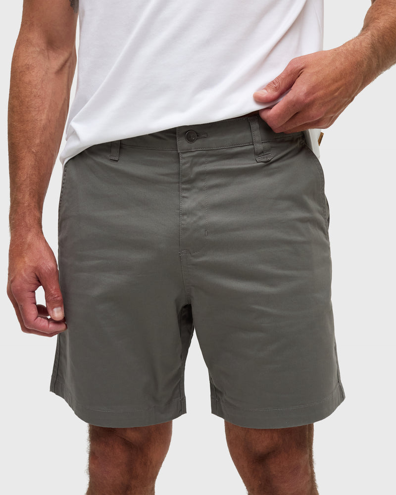 Grey-Mens-Organic-Cotton-Twill-Shorts