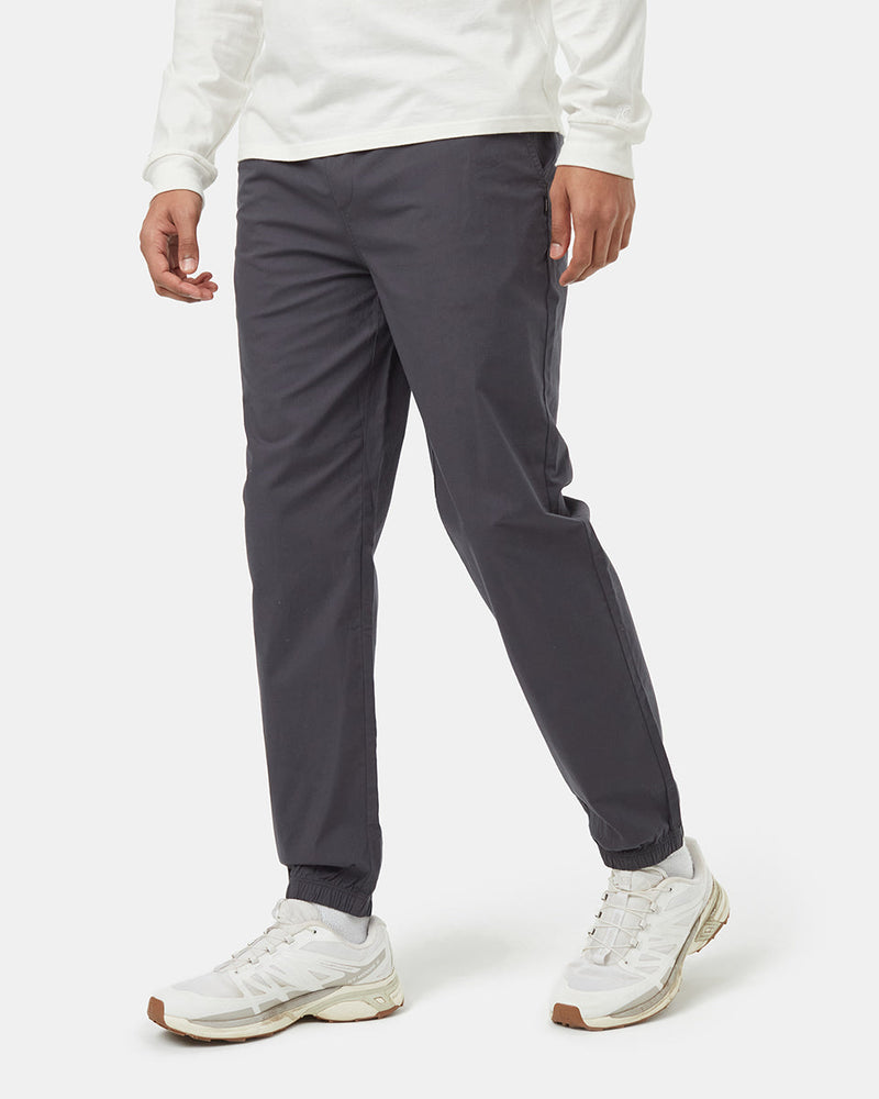 Grey-Mid-Rise-Full-Length-Elastic-Cuff-PantGrey-Mid-Rise-Full-Length-Elastic-Cuff-Pant