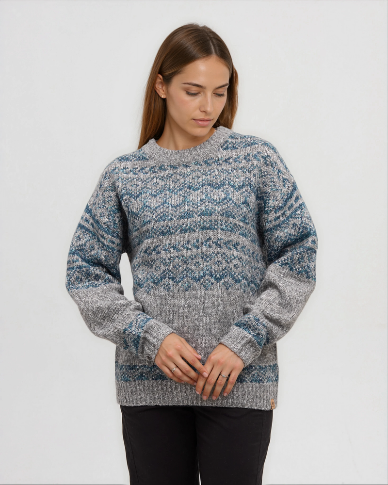 Grey-Women_s-Jacquard-Knit-Sweater