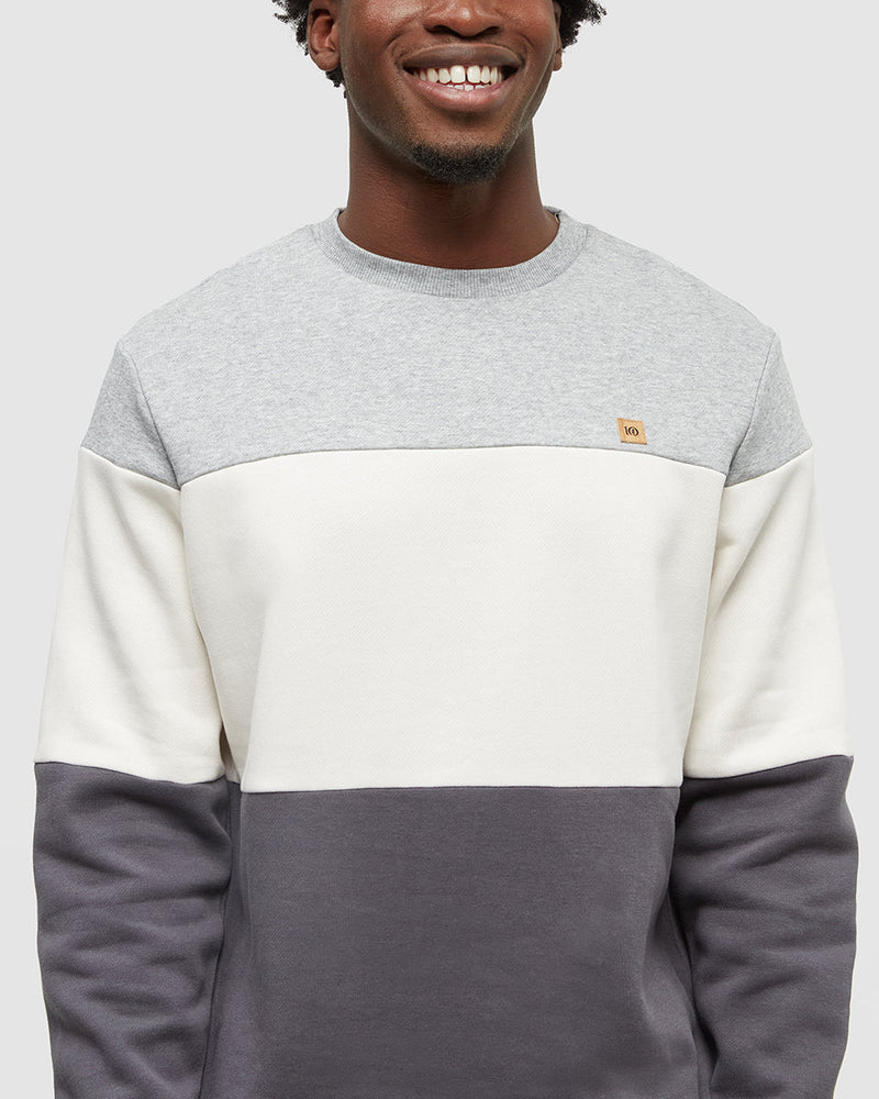Multi-TreeFleece-Blocked-Classic-Crew