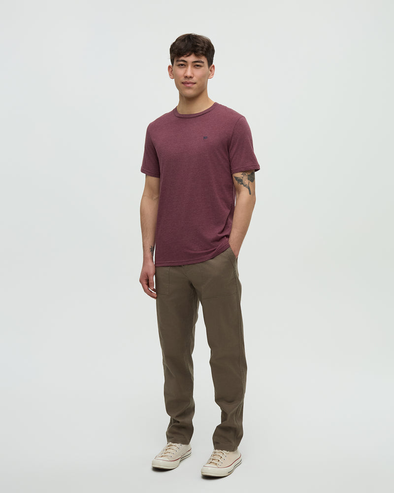 Multi-Treeblend-Regular-Fit-Crew-Neck-T-shirt