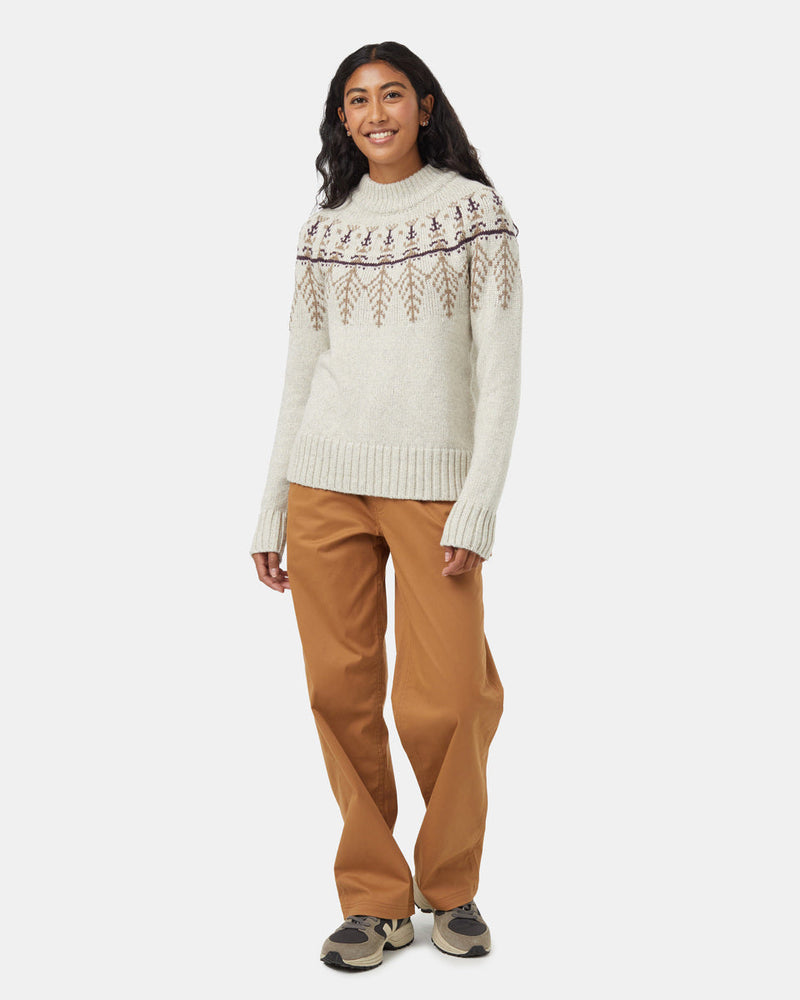 Multi-Womens-Graphic-Knit-Wool-Jumper