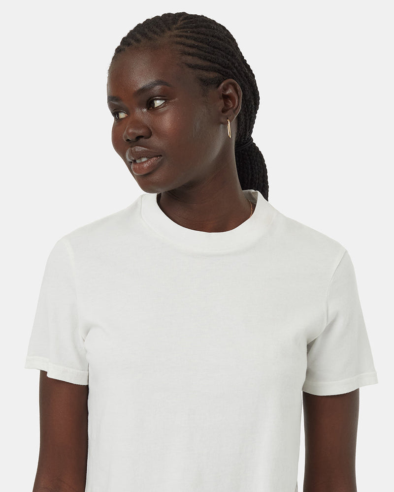 Oatmeal-Ribbed-Crew-Neck-Shortsleeve-T-Shirt