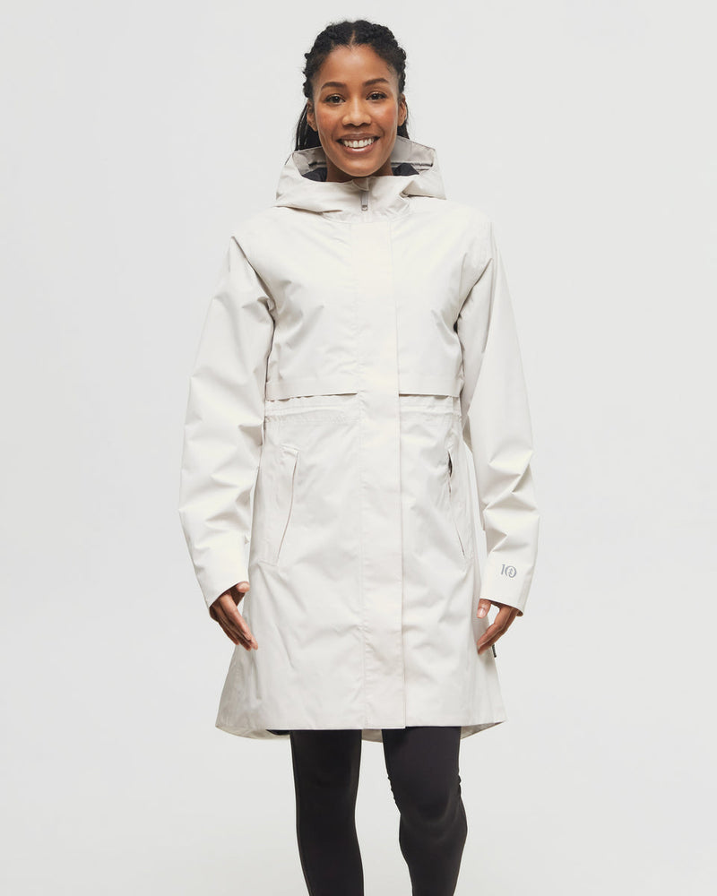 Oatmeal-Womens-Recycled-Polyester-Rain-Jacket