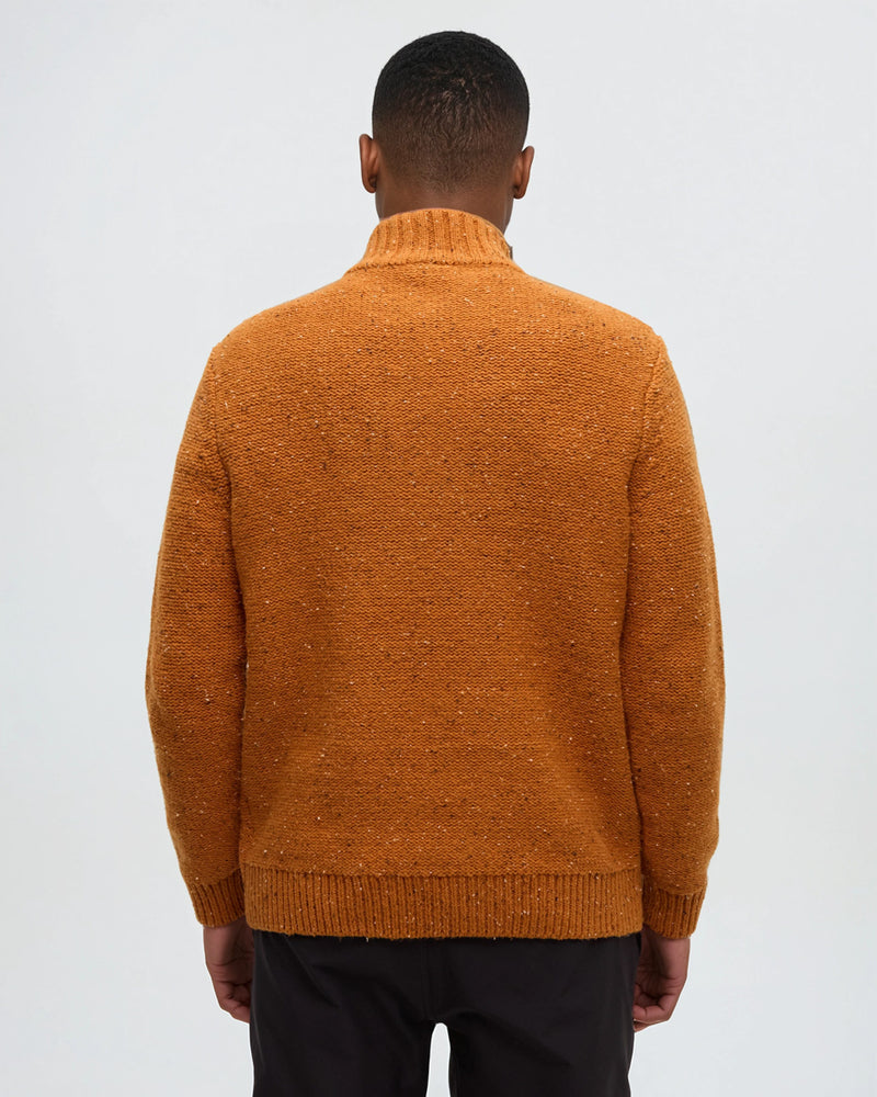 Orange-Regular-Organic-Cotton-Fleck-Half-Zip