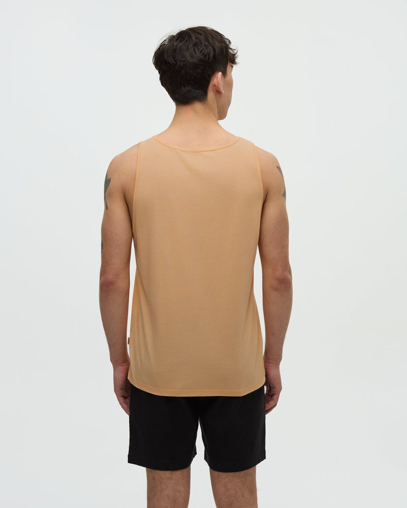 Orange-Treeblend-Graphic-Crew-Neck-Tank
