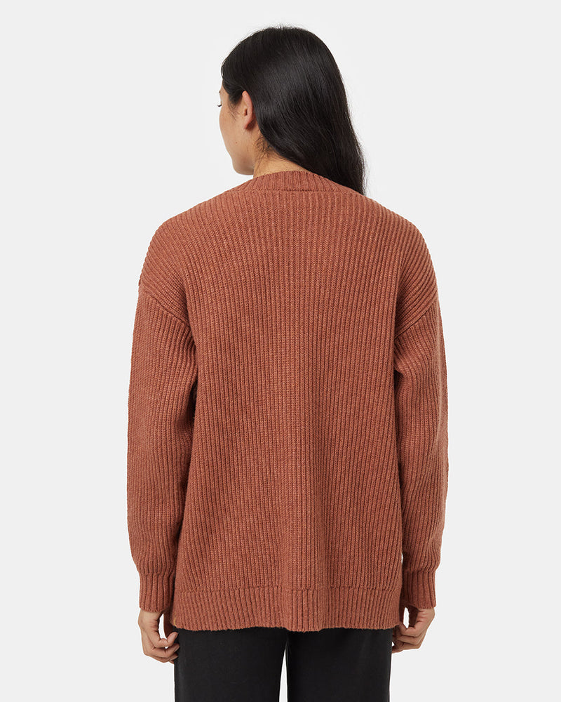 Orange-Women_s-Oversized-Long-Wool-Cardigan