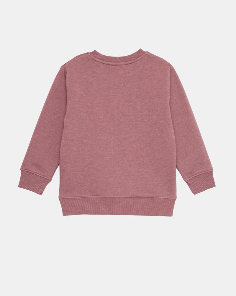 Purple-Organic-Cotton-Ribbed-Collar-Graphic-Sweatshirt