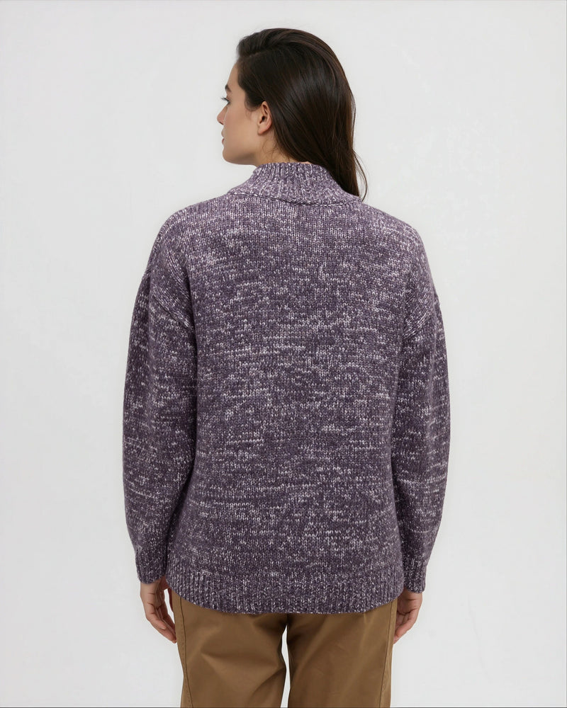 Purple-Women_s-Zip-up-Cardigan