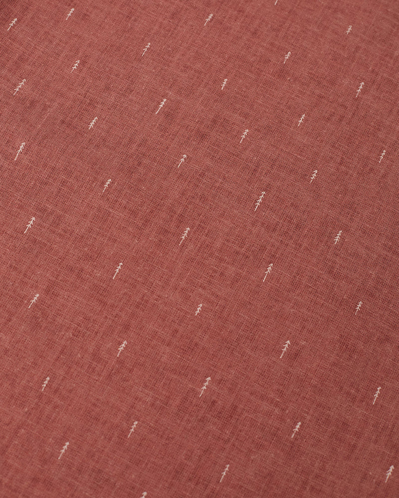 Red-Hemp-Button-Up-Shortsleeve-Shirt