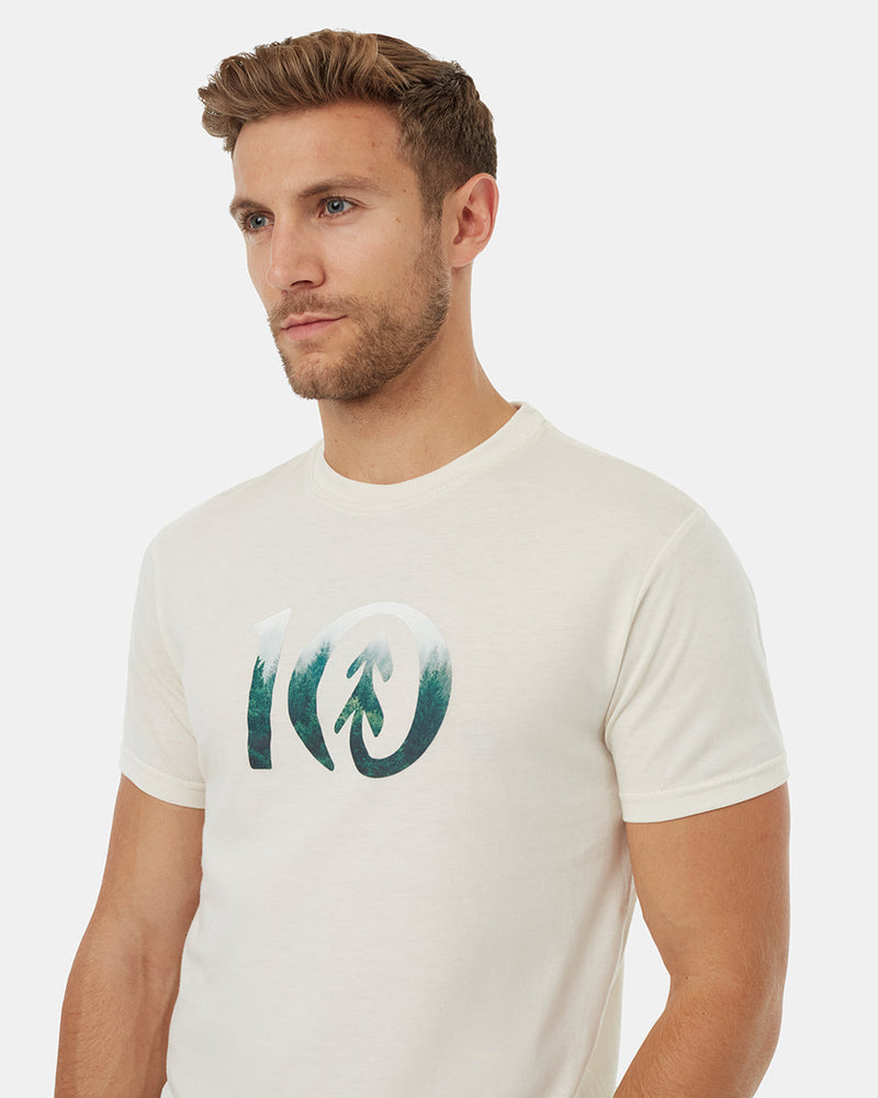 White-Crew-Neck-Short-Sleeve-Graphic-T-Shirt