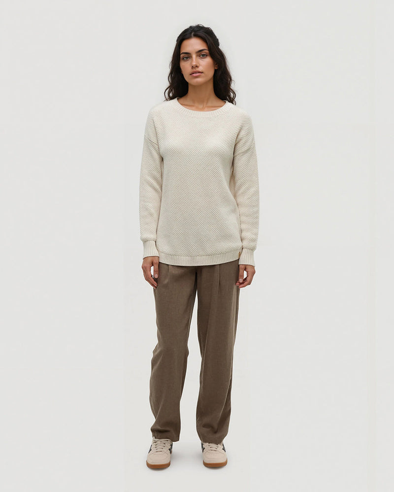 White-Highline-Drop-Shoulder-Sweater