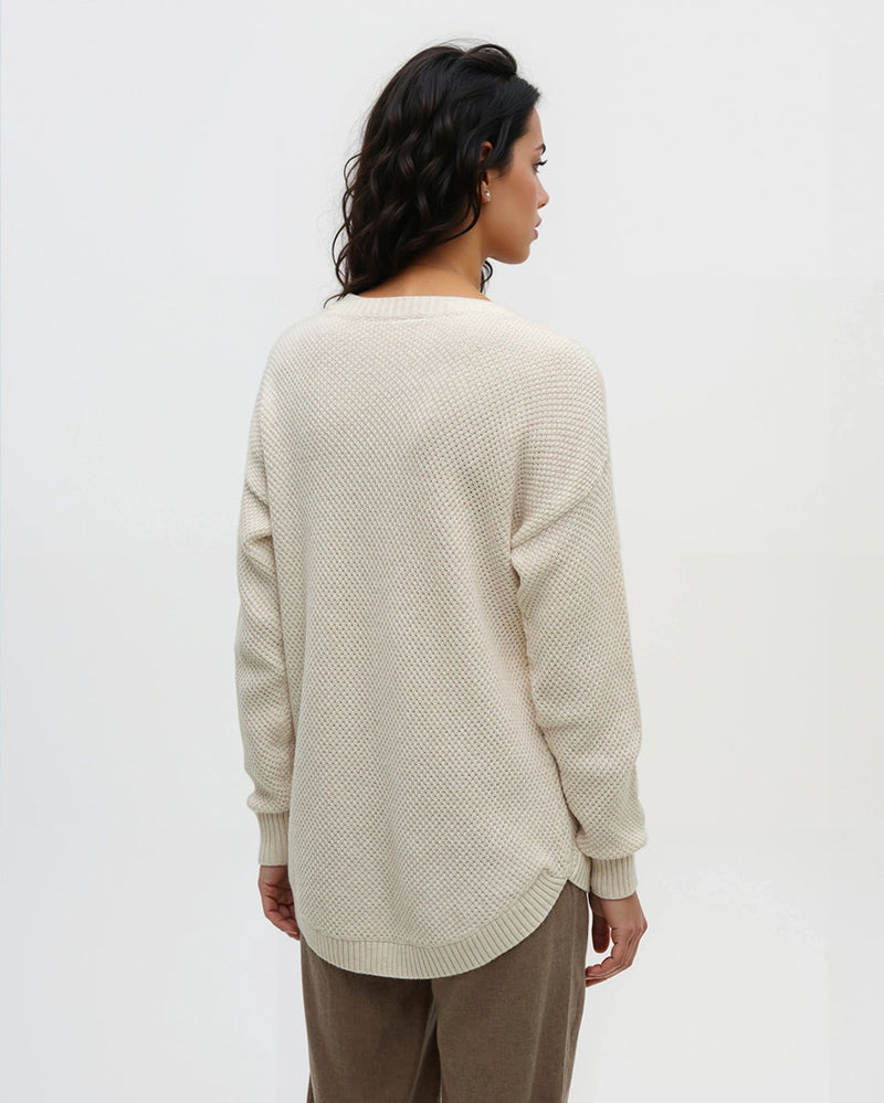 White-Highline-Drop-Shoulder-Sweater