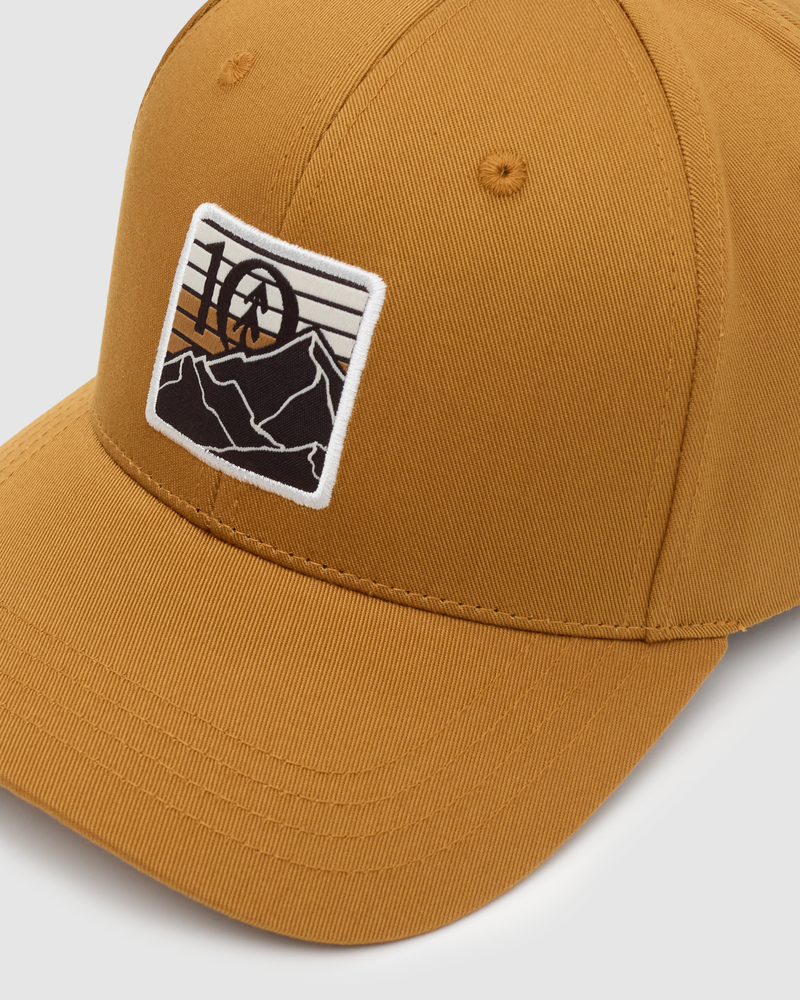 Yellow-Mid-profile-Ball-Cap