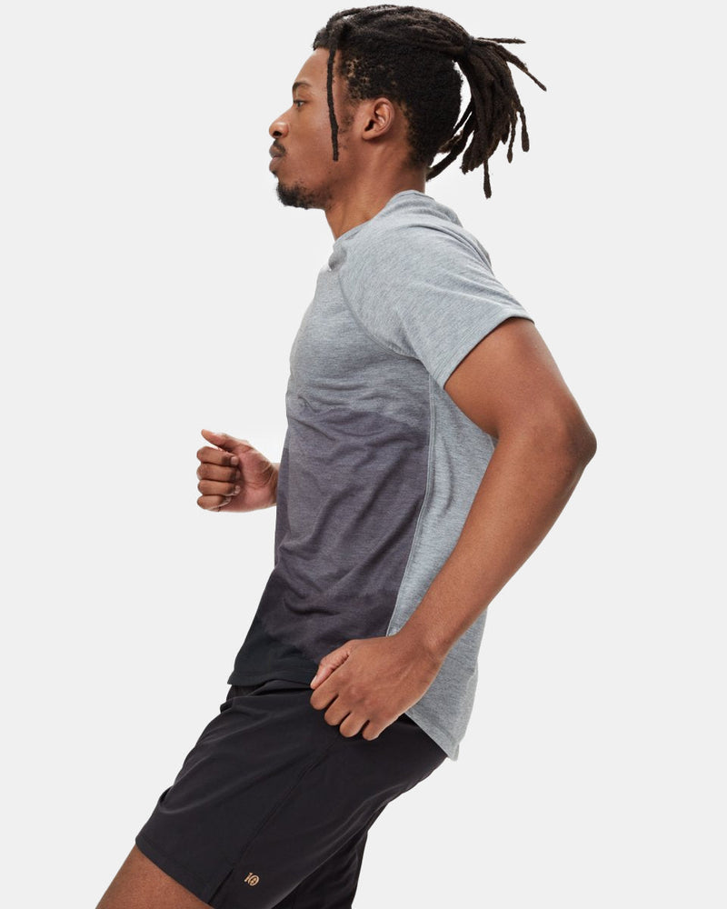 Black Men's Repreve Polyester Sport Shorts