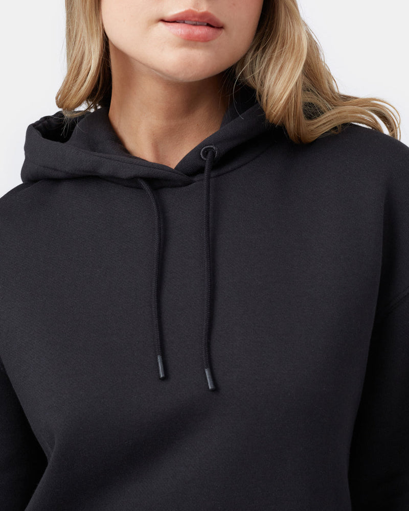 Black Organic Cotton Oversized Hoodie