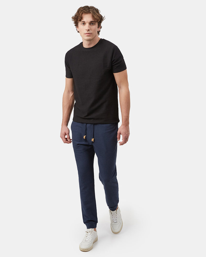 Blue Men's Organic Cotton Sweatpants