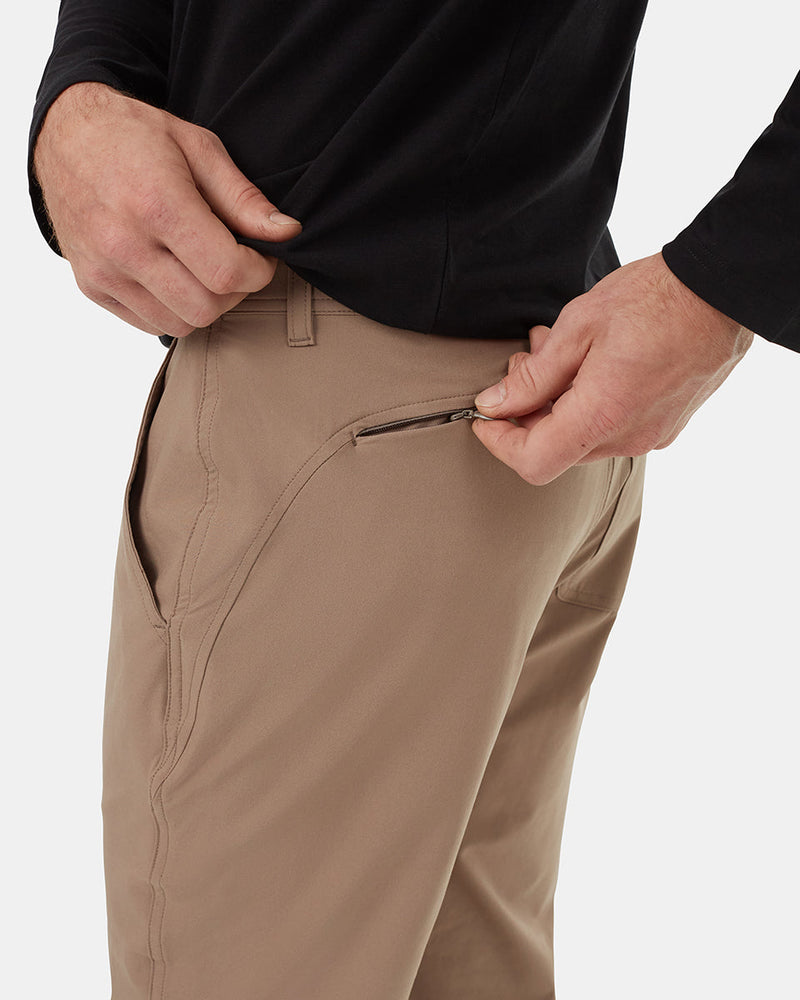 Brown-Mens-Recycled-Polyester-Joggers