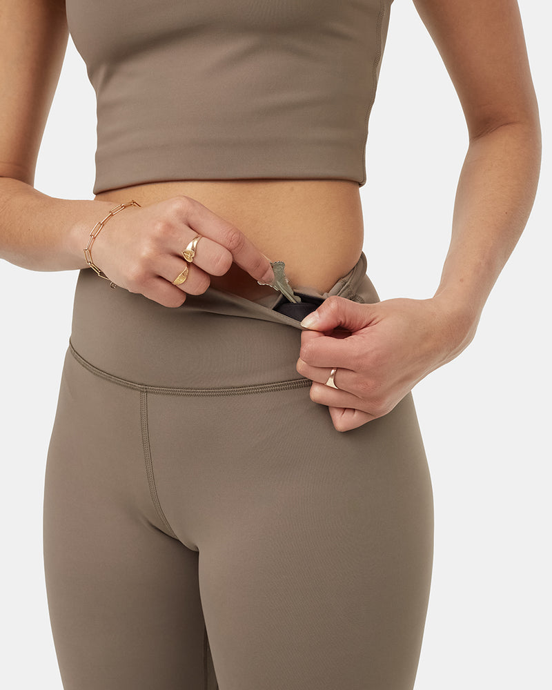 Brown-Womens-High-Waisted-Leggings