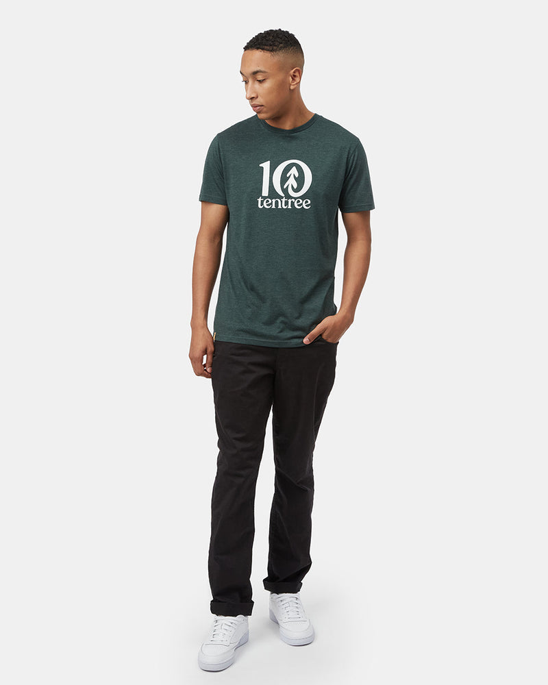 Green Men's Eco-Friendly Graphic Tee