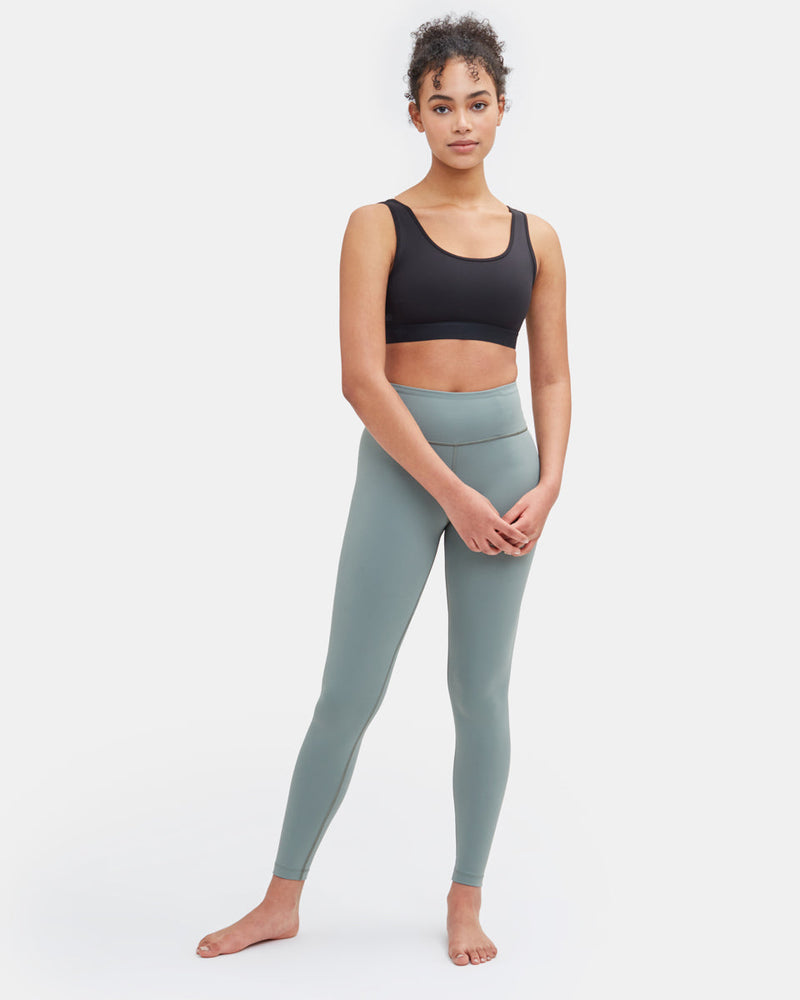 Green Women's High-Waisted Leggings