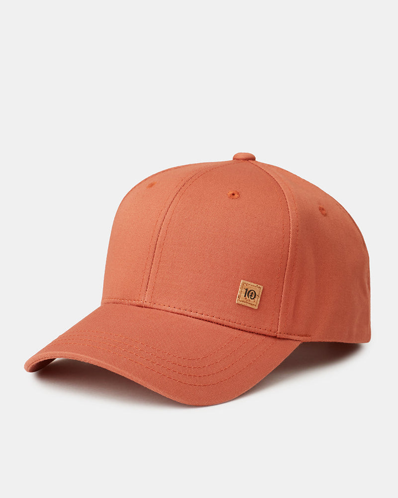 Orange-Adjustable-Cork-Baseball-Cap