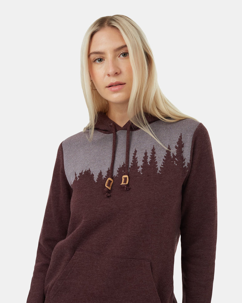 Burgundy-Women_s-Graphic-Pullover-Hoodie