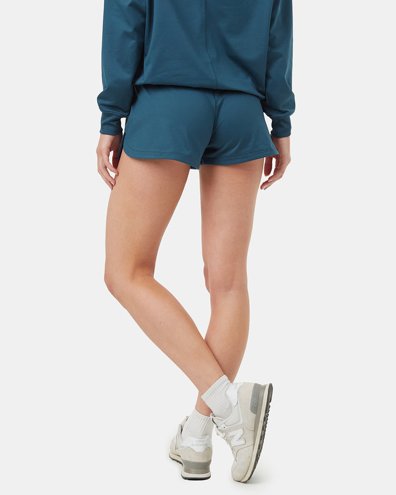 Blue-SuperSoft-Activewear-Shorts