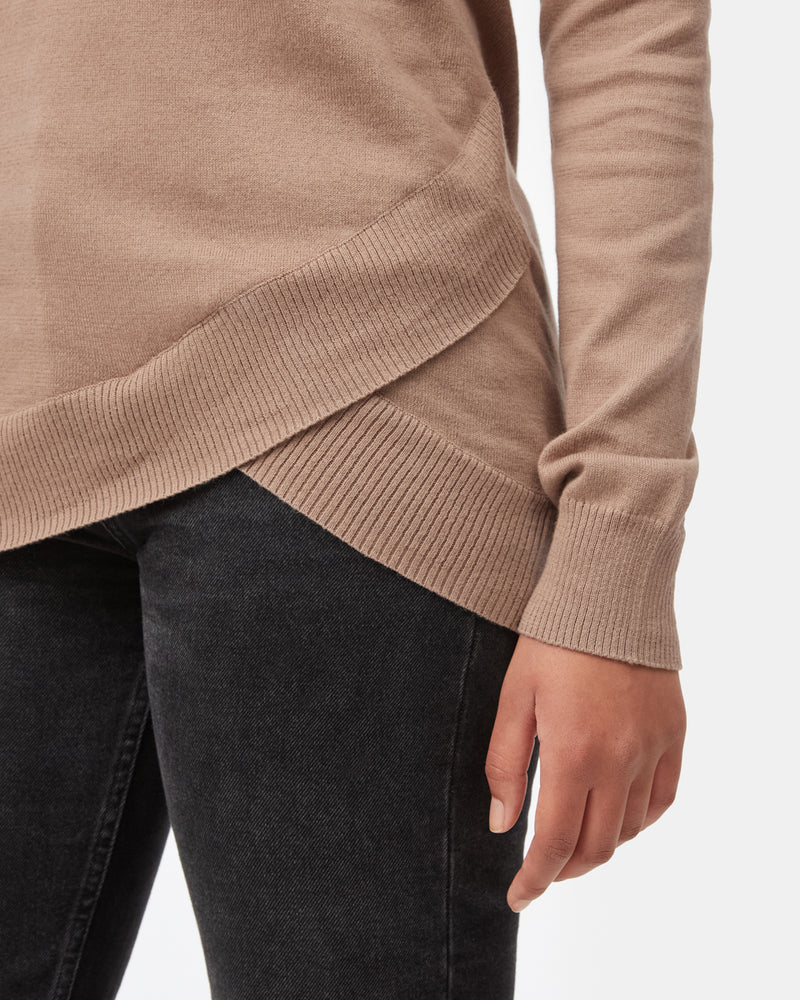 Women's Longsleeve Crossover Jumper