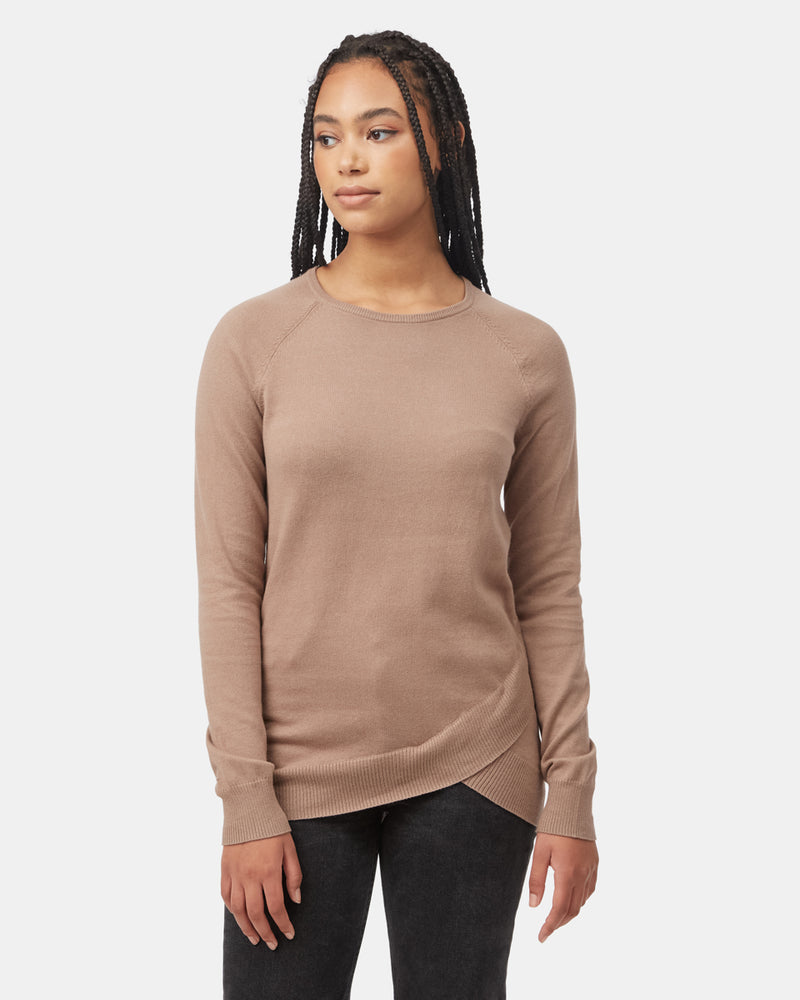 Women's Longsleeve Crossover Jumper