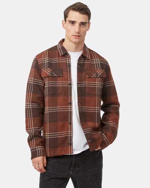 Mens Heavy Weight Flannel Jacket Organic Cotton