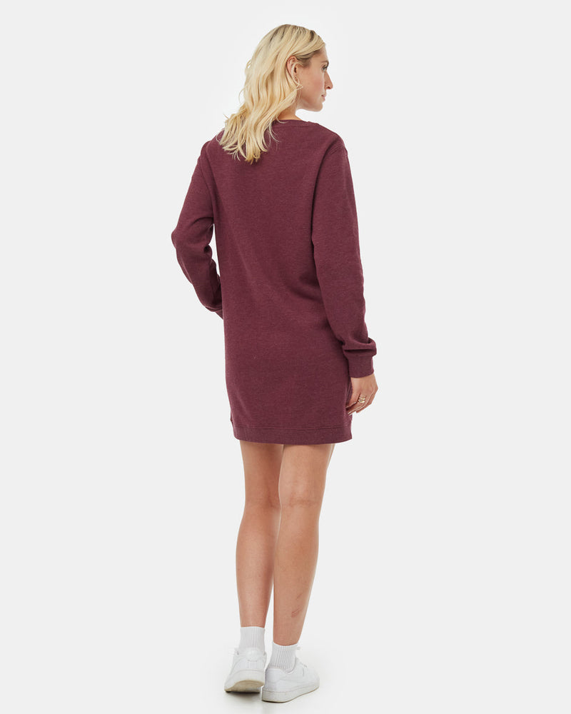 Women's Crew Neck Sweater Dress