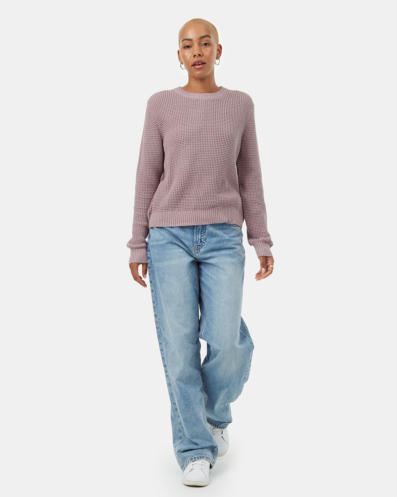Women's Organic Cotton Knit Sweater