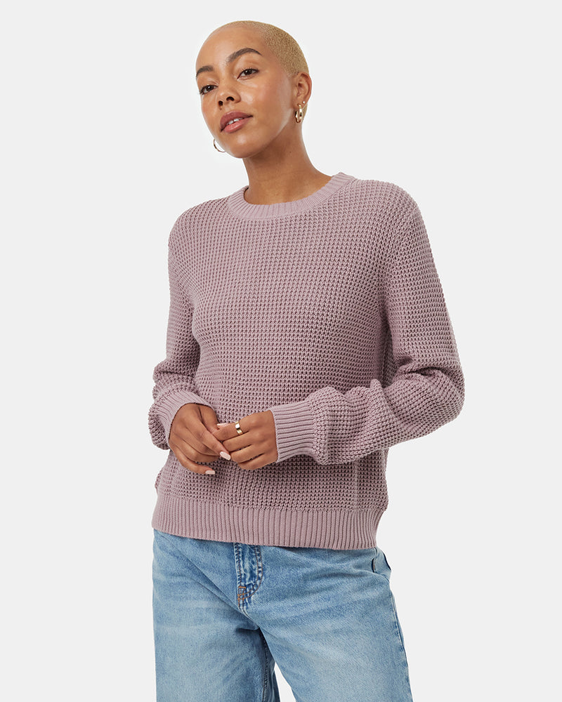 Women's Organic Cotton Knit Sweater